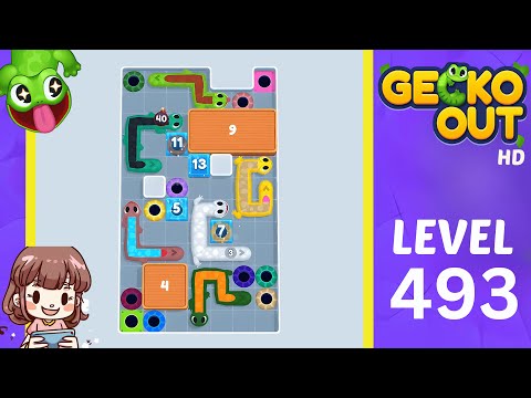 Gecko Out Level 493 Solution Walkthrough