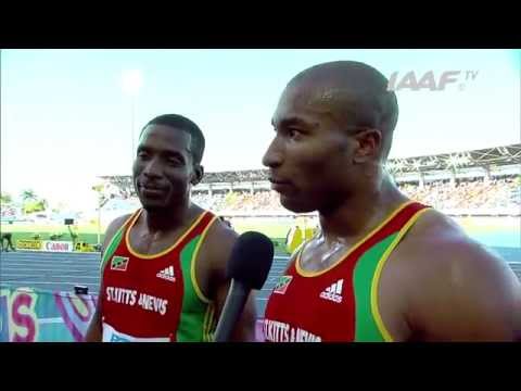 IAAF World Relays Bahamas 2014 - Mixed Zone 2 Laps Race Saint Kitts And Nevis