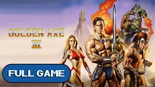 Golden Axe III GENESIS MEGA DRIVE FULL GAME Longplay Gameplay Walkthrough Playthrough VGL
