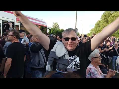 Przyjazd "BluesExpressu" na festiwal Blues Express '22 do Zakrzewa - 09.07.2022