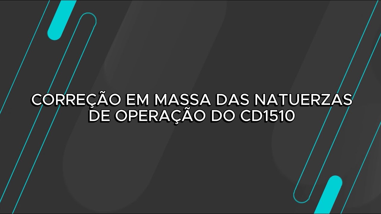 How To | Correção em massa das naturezas de operação do CD1510 #TOTVS_Backoffice_Linha_Datasul