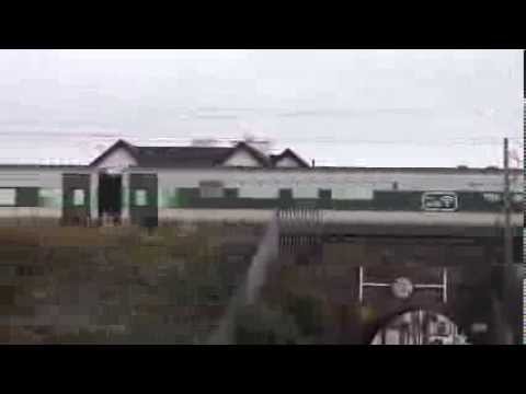Irish Rail class 201 (231) + Mk3 Enterprise 9004 - Malahide Viaduct.