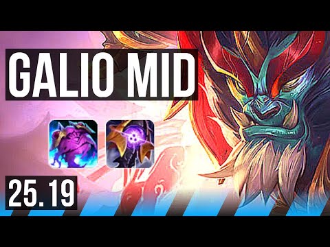 GALIO vs LEBLANC (MID) | 4/0/14 | EUW Challenger | 25.19
