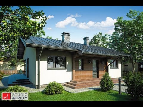 Projekt Domu AMBER Pracownia Projektowa Studio Atrium