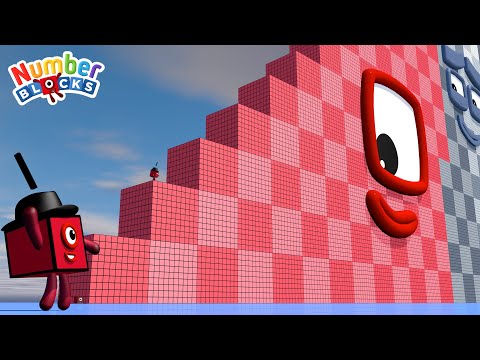 Numberblocks Step Squad NEW 1 to 190000 BIGGEST - The Amazing Step Squad Numberblocks HUGE