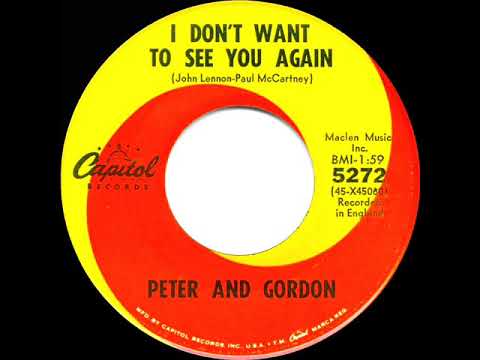 1964 HITS ARCHIVE: I Don’t Want To See You Again - Peter and Gordon