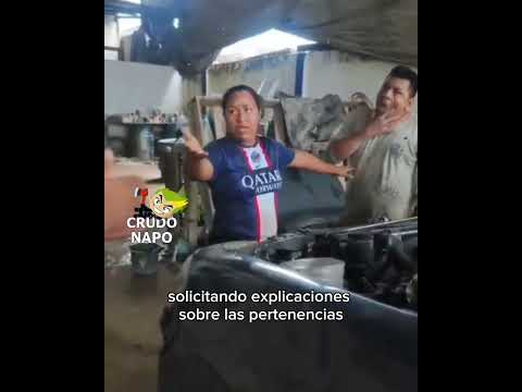 Le confio su camioneta y le entrego en malas condiciones en #tena
