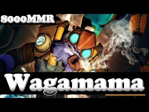 Dota 2 - Wagamama 8000 MMR Plays Tinker - Ranked Match Gameplay