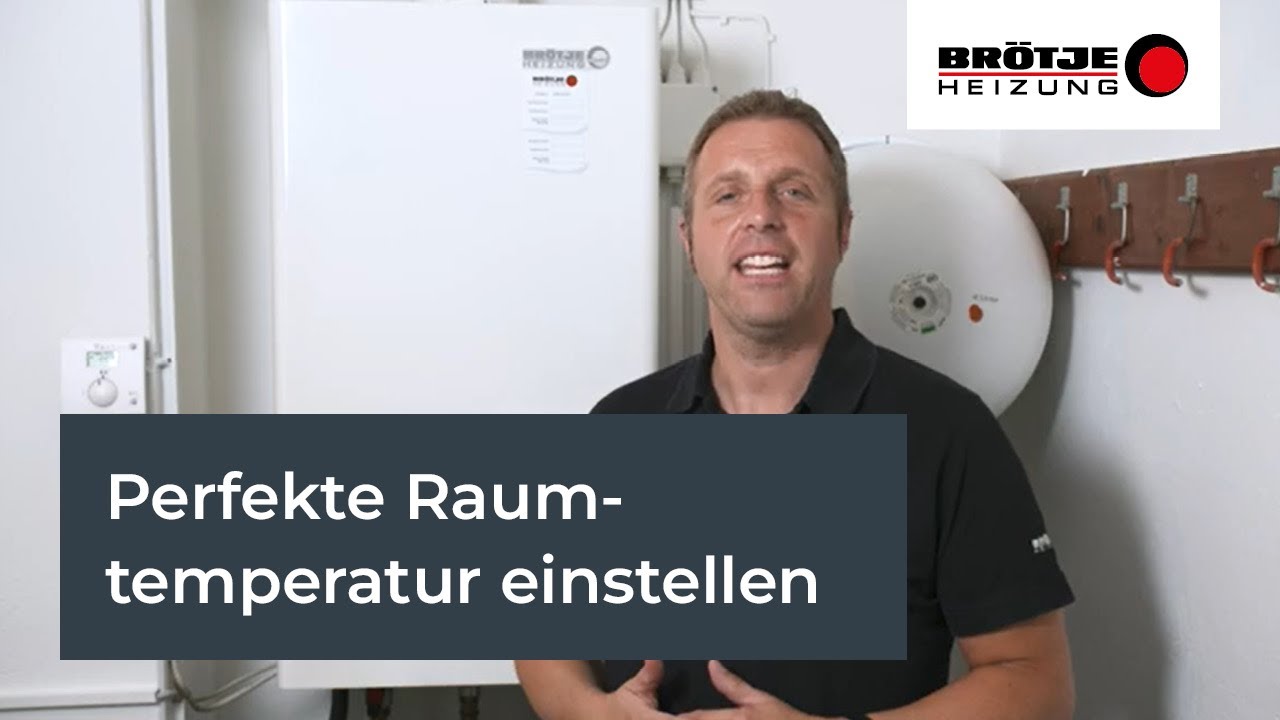 Energiesparen mit BRÖTJE - der Komfortsollwert