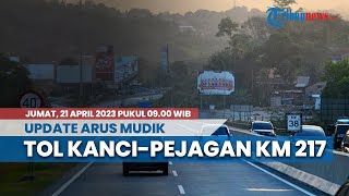 Tak ada Kemacetan Pemudik di Tol Kanci-Pejagan KM 217 Sejak Pagi