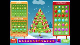 ABCya Christmas Tree Fun Alphabet A-Z ABC's | Videos and Games for Kids