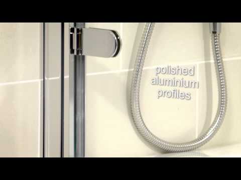 bathandshower.com Hinged Single Panel Bathscreen