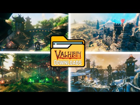 BEAUTIFUL Valheim Worlds Available for Download | SmittySurival Patreon Launch