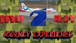 preview picture of video 'Hyd to rjy flight journey experience  super'