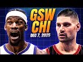 Golden State Warriors Vs Chicago Bulls Full Game Highlights December 7 2025 NBA Season
