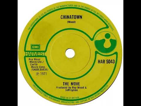 UK New Entry 1971 (187) The Move - Chinatown