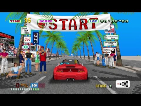 Sega Ages 2500 Series Vol. 13: OutRun PS2 Gameplay HD (PCSX2)