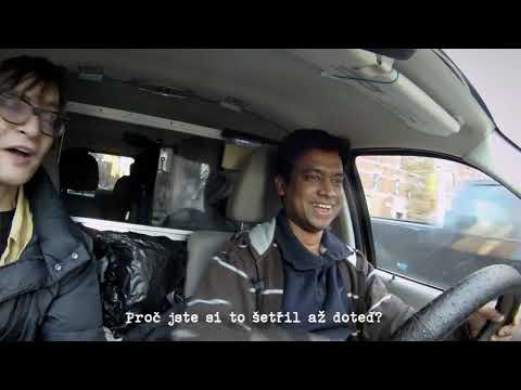 Rudy Linka in New York City taxi