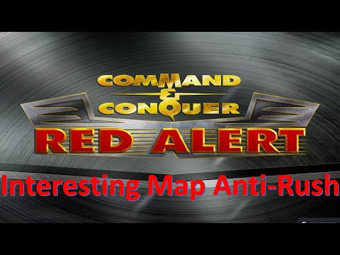 Command and Conquer Red Alert Remastered 4v4 (interessante neue Karte Anti-Rush)