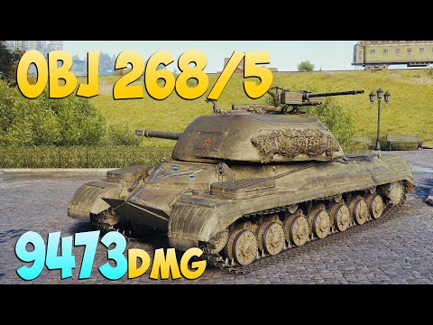 Obj 268/5 - 3 Frags 9.4K Damage - Three marks! - World Of Tanks