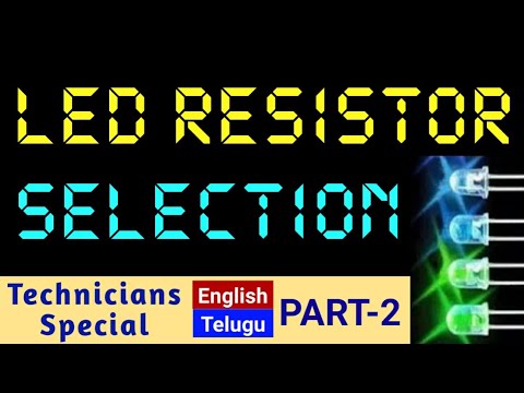 (#52) How to Select LED Resistor for Different Voltages