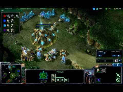 SC2 beta PP vs TP Lost Temple Part I