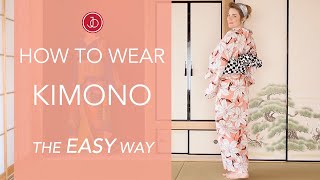 How To Wear Kimono - The EASY Way