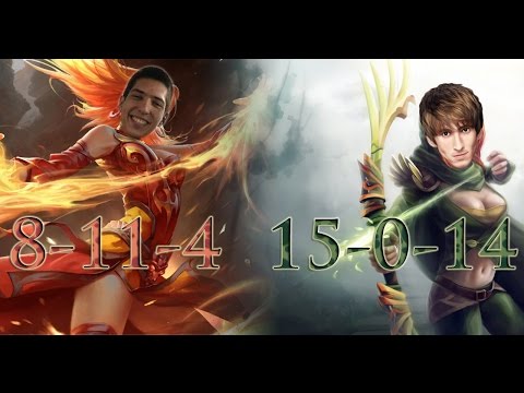 Dota 2 Dendi vs w33 easy mid easy game