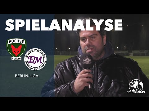 Spielanalyse | Füchse Berlin Reinickendorf - BSV Eintracht Mahlsdorf (17. Spieltag, Berlin-Liga)