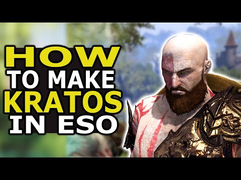 How to Make Kratos, God of War in ESO | Top 5 Fashion of January!