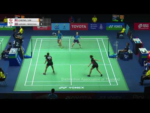 court 2 | WD-Qualifucation | Anna Ching Yik CHEONG / LIM Chiew Sien vs R. LAISUAN / S. MINGCHUA
