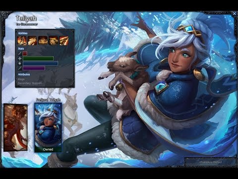 Freljord Taliyah Skin Spotlight Gameplay 1080p HD League Of Legends