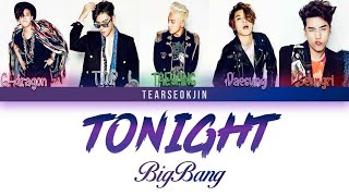 BIGBANG - &#39;Tonight&#39;  Lyrics [Color Coded Han/Rom/Eng]
