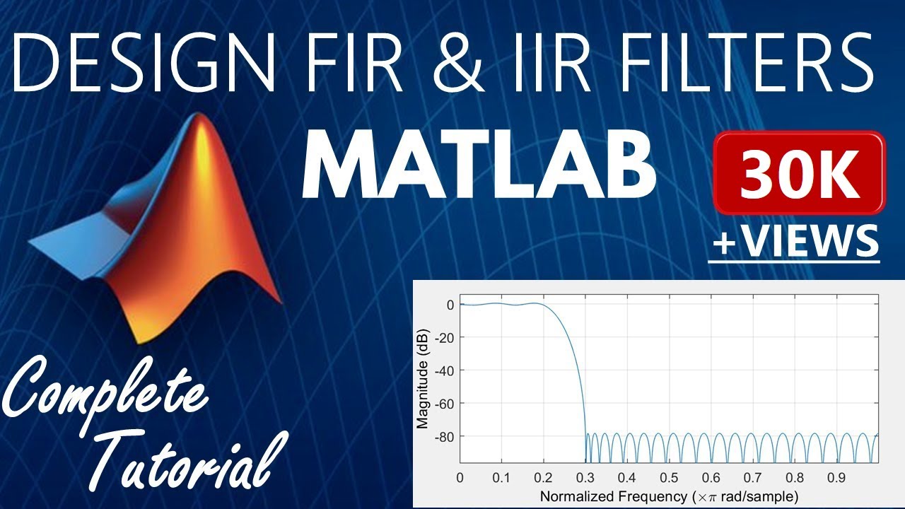 Design FIR in Matlab | FIR & IIR filters in Matlab