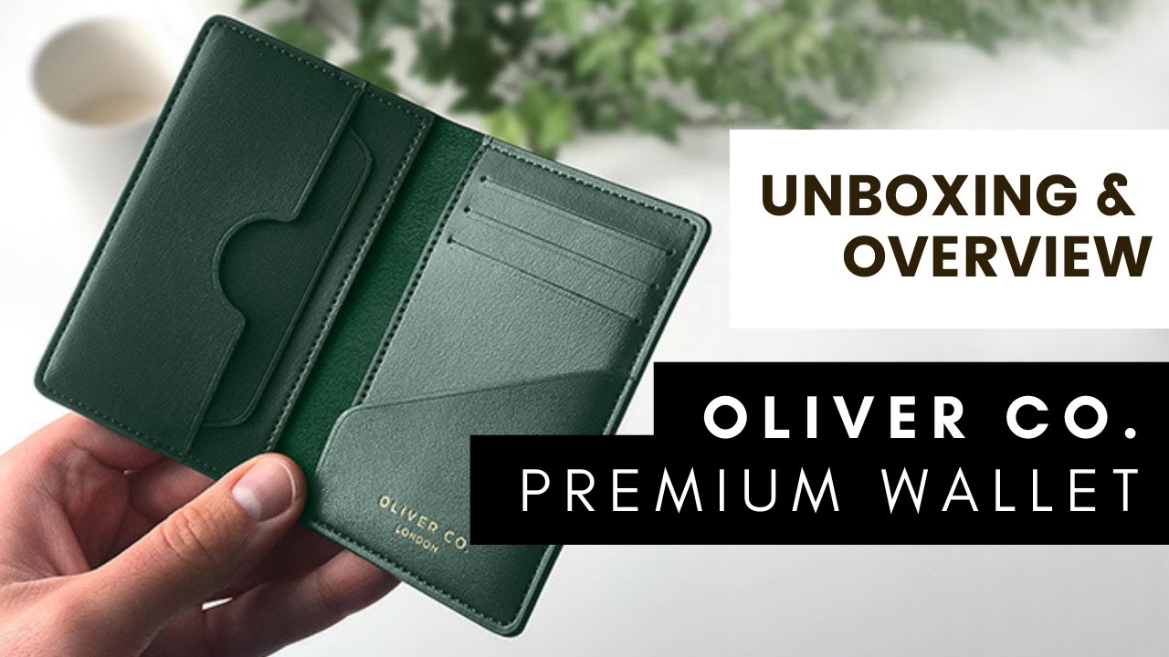 Oliver Co. Premium Compact Wallet [Unboxing & Overview]