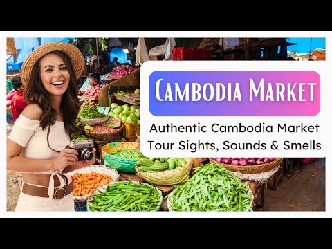 Inside a Real Cambodian Market: Daily Life and Local Foods