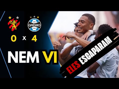 Sport 0 x 4 Grêmio | INTER NÃO CAIU | Reflexos no Grêmio | OLHO EM 2026