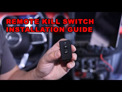 Installation eines drahtlosen Notausschalters | Jeep, Toyota, Ram, Ford | 41.22 Diebstahlschutzlö...