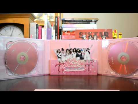 UNBOXING SNSD Girl's Generation "The 1st Asia Tour" 2 DVD photobook review 少女時代 소녀시대