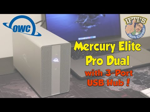 OWC Mercury Elite Pro Dual RAID Drive with 3 Port USB Hub! : REVIEW