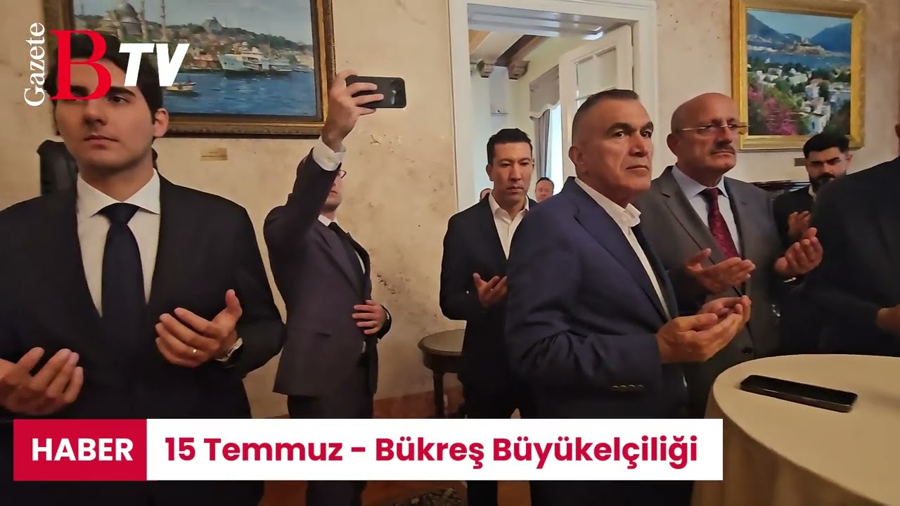 Büyükelçilikte 15 Temmuz etkinliği