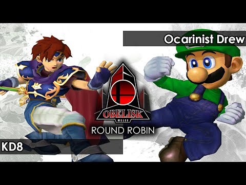 Melee: 937 | KD8 (Roy) V Ocarinist Drew (Luigi) - Obelisk 73 Tournament SSBM