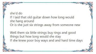 Waylon Jennings - Six Strings Away Lyrics