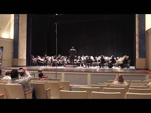 MRMS 7th Grade Concert Band performs “The Pit and the Pendulum” at Wingate University MPA