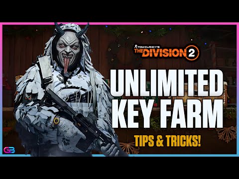 The Best Way To Farm Winter Keys FAST! The Division 2: Unlimited Key Farm With The Krampus Bounty!