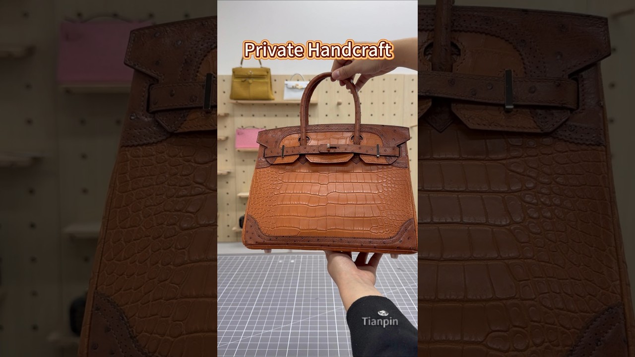 Brand influence wins? Even with identical Hermès craft? Let’s talk#bag #handmade