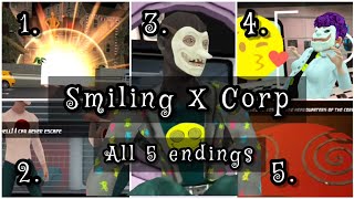 Smiling X Corp All 5 endings