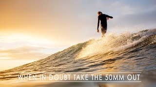 Surf Photography With A 50mm lens