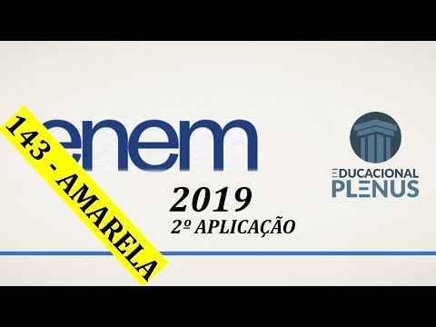 ENEM 2019 (2ª aplicação) - Questão 143 (Amarela) - Matemática