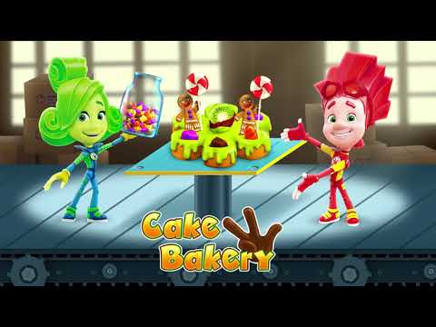 Video of Fixiki Cake Bakery Games & Chocolate Factory Games